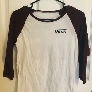 Vans baseball tee